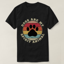 Hundar är mitt andliga djur T-Shirt