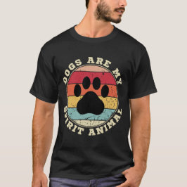 Hundar är mitt andliga djur T-Shirt