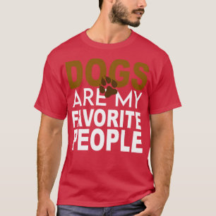 hundar är mitt favoritfolk 1 t shirt