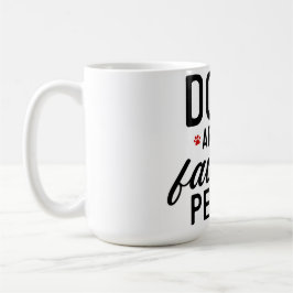 Hundar är mitt favoritfolk kaffemugg