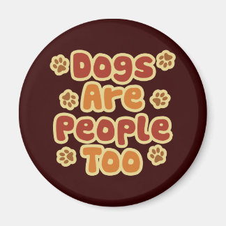 Hundar är också människor magnet