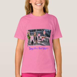 Hundar är överallt - Paris T Shirt