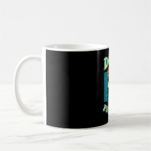 Hundar Är Vår Länk Till Paradiset Retro Vector Kaffemugg