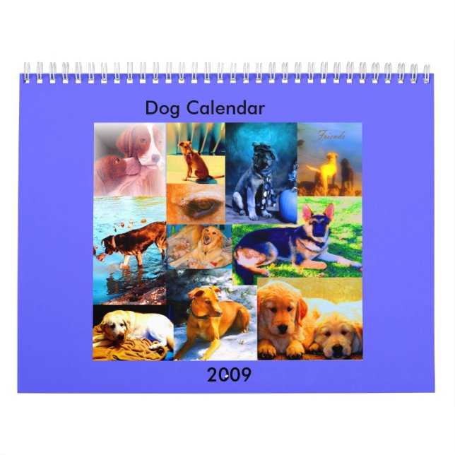 hundar av konst, hundkalender, 2009 kalender (Omslag)