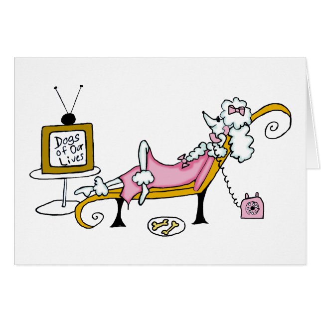 Hundar av våra liv hälsningskort (Framsidan Horizontal)
