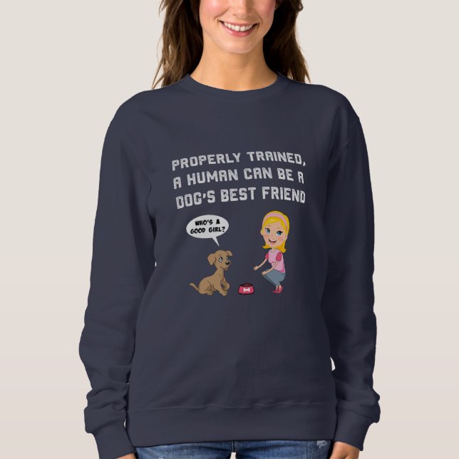 Hundar bästa vän t shirt (Framsida)