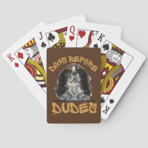 HUNDAR BEFORE DUDES Cavalier Kung Charles Spain Casinokort