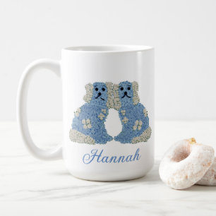 Hundar Blue Ginger Burk Burk Kaffemugg