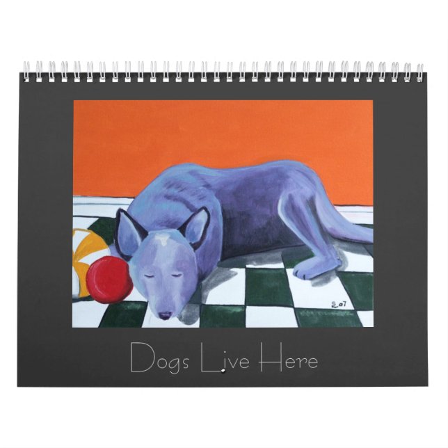 Hundar bor här - kalender 2010 (Omslag)