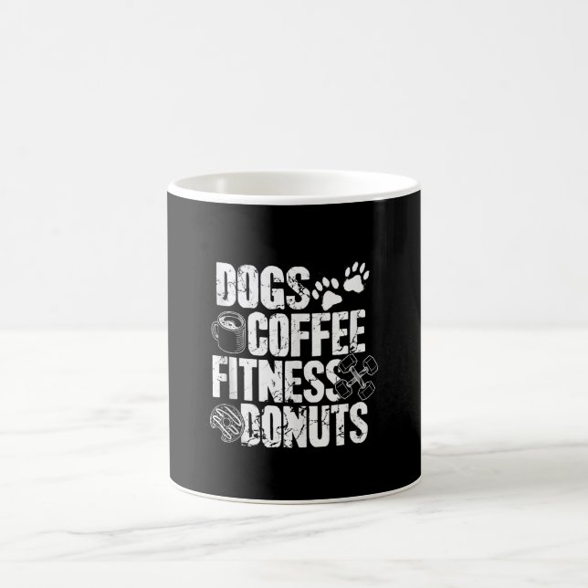 Hundar Coffee Ness Donuts Gym Foodie Workout Ness Kaffemugg (Center)