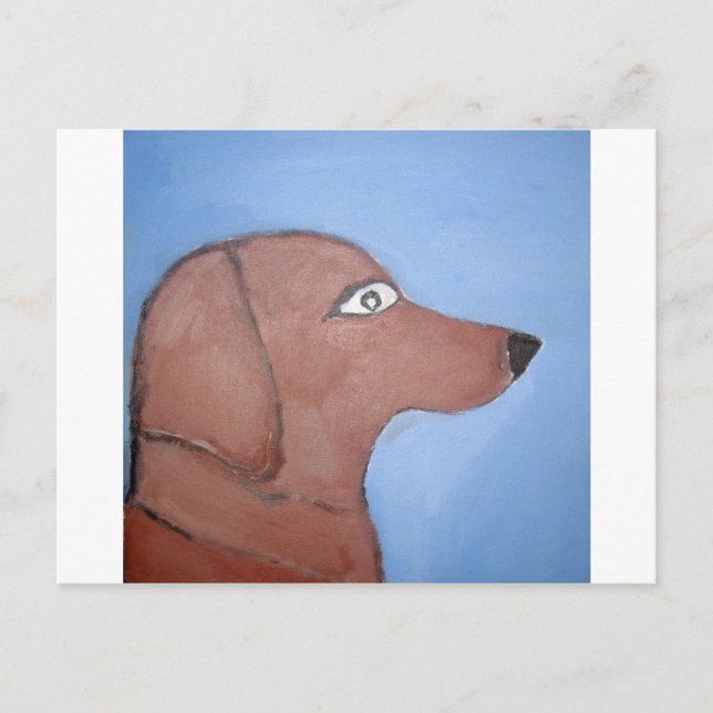 hundar efter eric ginsburg vykort (Framsida)