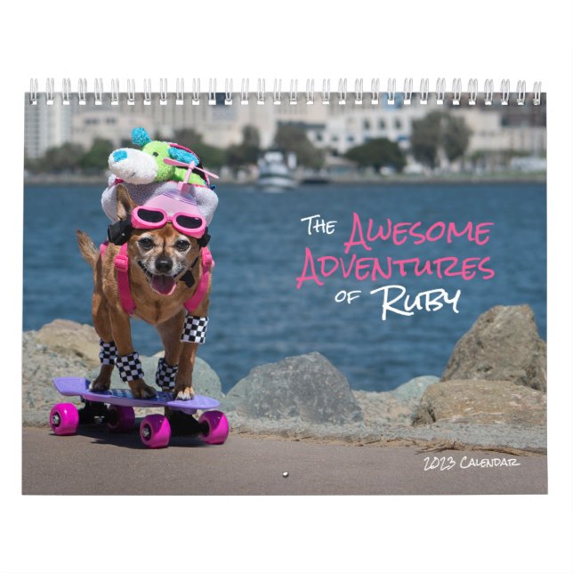 Hundar - Fantastisk Äventyr i Ruby - 2023 Kalender (Omslag)