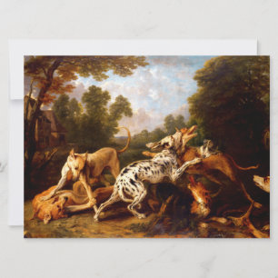 Hundar Fighting (av Frans Snyders) Kort