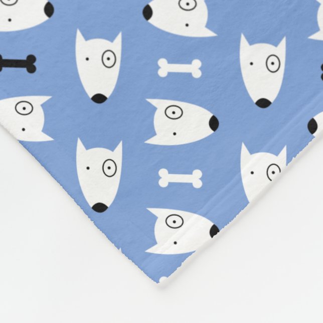 Hundar Fleecefilt (Hörn)