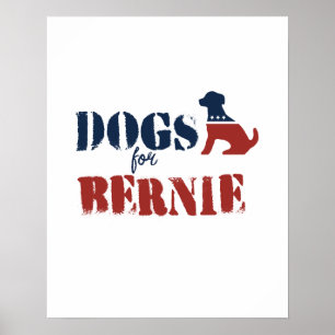 Hundar för Bernie Poster