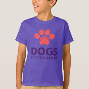 Hundar för den rörelsehindrada T-tröja T Shirt