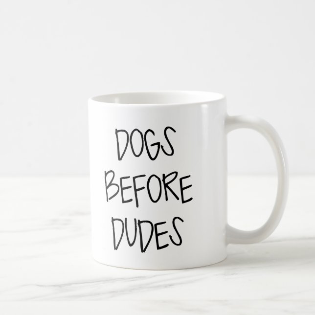 Hundar för Dudes Kaffemugg (Höger)