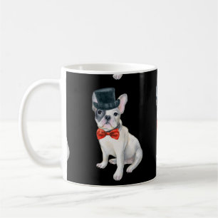 Hundar för fluga Frenchie för fransk bulldoggtop Kaffemugg