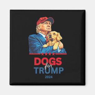 Hundar för Trump Trump Trump Trump Magnet
