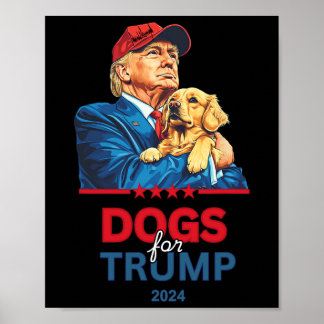 Hundar för Trump Trump Trump Trump Poster