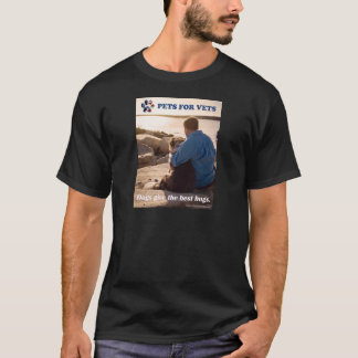 Hundar ger de bäst hugs.na t-shirt