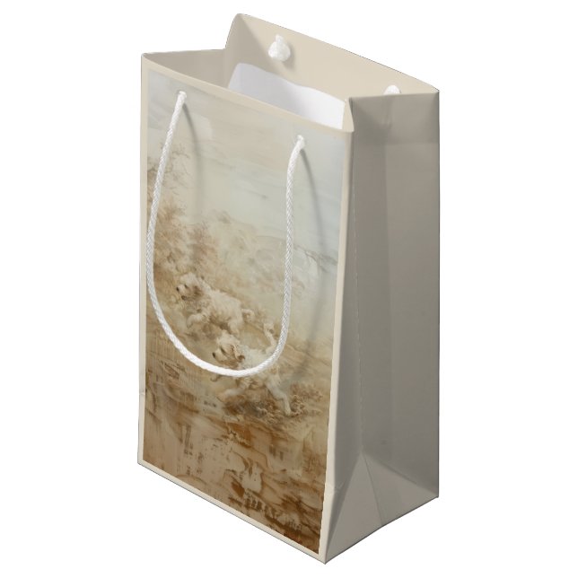 Hundar - Gift-flagga (Framsidan Vinklad)