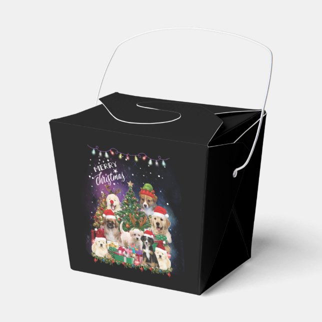 Hundar God jul Light Presentaskar (Framsidan Sidan)