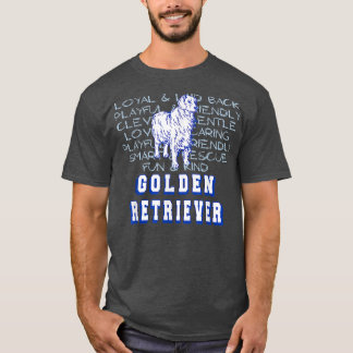 Hundar Golden Retriever Hund aveln Animal Gift T Shirt