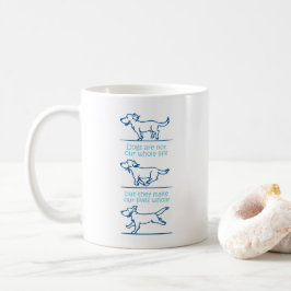 Hundar gör våra liv hela kaffemugg