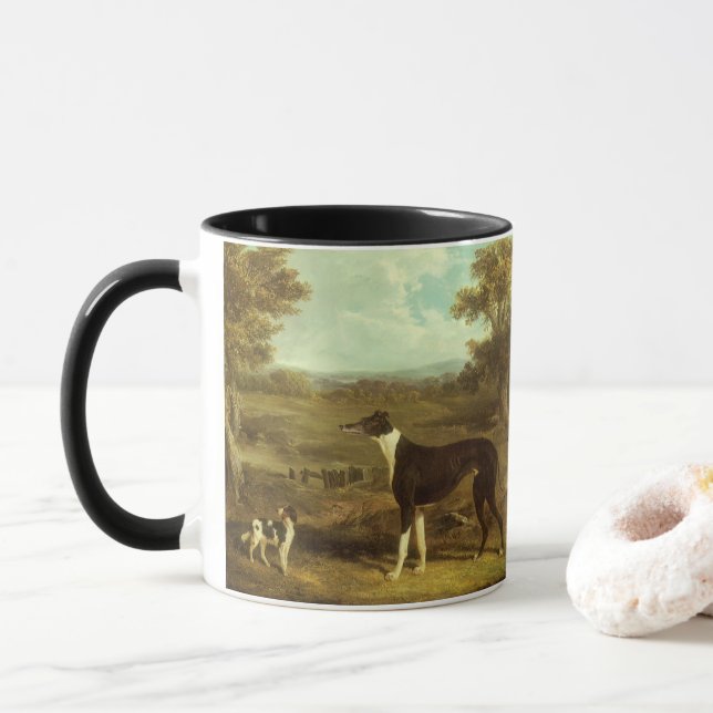 Hundar, Greyhound och Spaniel, Doktor Fop av Herri Mugg (Med munk)