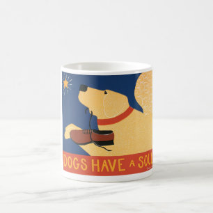 Hundar har en Soul-Stephen Huneck Kaffemugg
