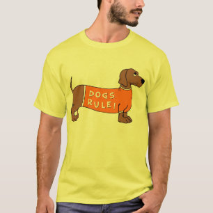 Hundar härskar! t-shirt