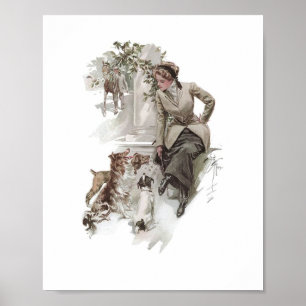 Hundar & hästaffisch poster