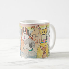 Hundar i himlen kaffemugg