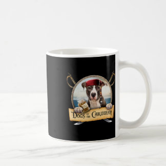 Hundar i Karibien - Cute StaffordTerrier Kaffemugg