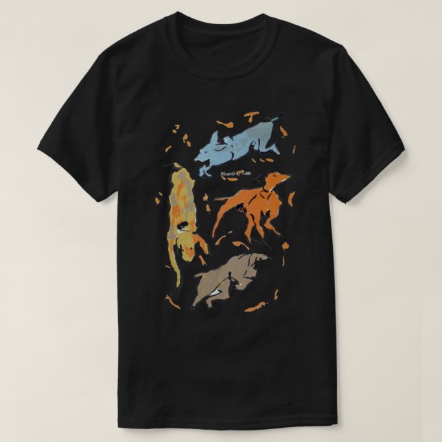 Hundar i Kärlek T Shirt (Design framsida)
