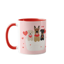 Hundar i kuvert Kärlek