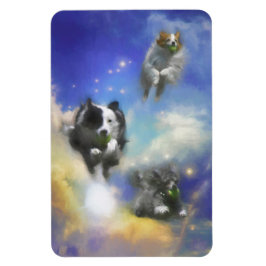 HUNDAR IN HEAVEN BOLL PATROL RAINBOW BRIDGE MAGNET