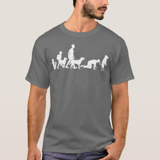Hundar Joke Dachshund White Shepherd Hund vintage  T Shirt