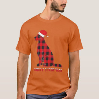 Hundar julretro t shirt