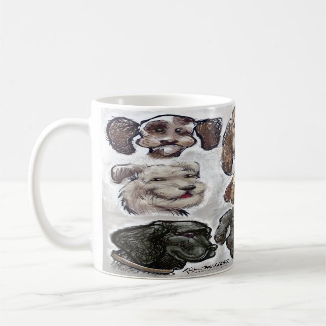 Hundar Kaffemugg (Vänster)
