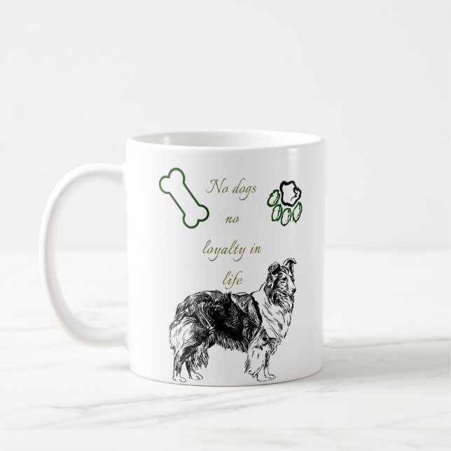 Hundar Kaffemugg (Vänster)