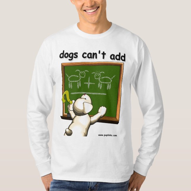 Hundar kan inte tillfoga… t-shirt (Framsida)