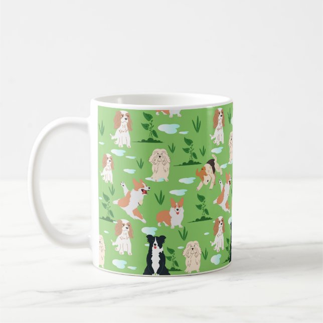 Hundar Kladdar Kaffemugg (Vänster)