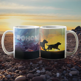 Hundar körs gratis - Personlig Kaffemugg