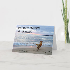 Hundar lämnar tassavtryck på våra hjärtan! kort