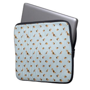 Hundar mönster laptop fodral
