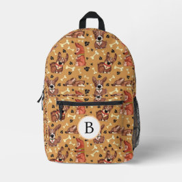 HUNDAR MÖNSTER TASS AVTRYCK OCH HUND BONES MÖNSTER