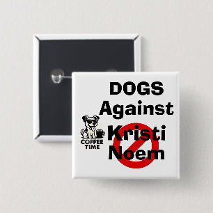 Hundar mot Kristi Noem-knappen Knapp
