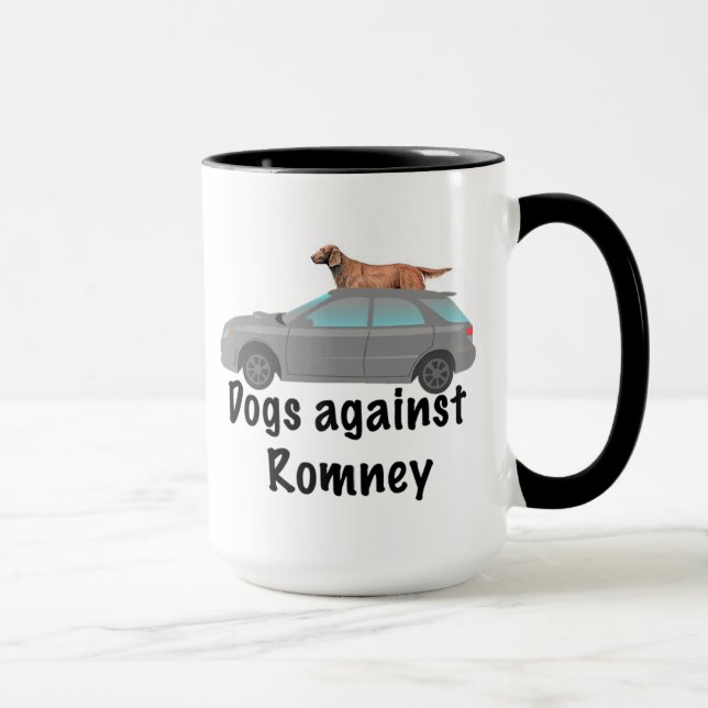 Hundar mot Romney Mugg (Höger)